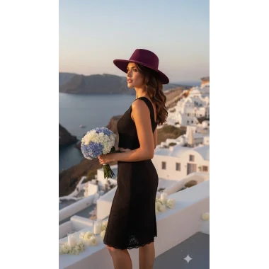 Leonardo Güpür Tül Detay Elbise Tasarım S 2026