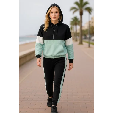 Nicci Mint Bloklu Eşofman Takım