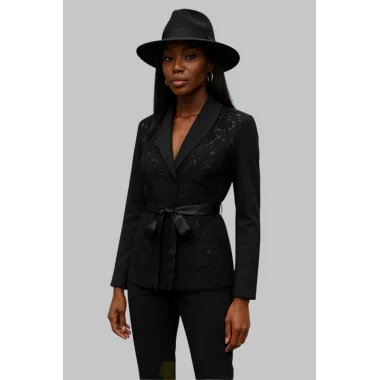 Simone Şal Yaka Özel Tasarım Ceket W 2026