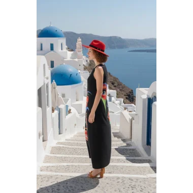 Stefanel Kesik yaka Maxi Elbise S 2026