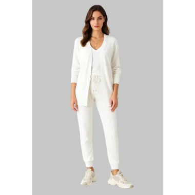 White Angel 3’lü Triko Takım Tasarım