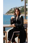 Barbara Trençkot Örme Tasarım Kaban
