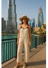 Amy Keten Askılı Uzun Tulum