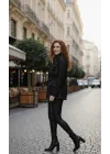 Ducker Dikiş Detay Gabardin ceket WR Tasarım