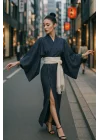Niki bianco İthal Kimono Tasarım W 2026