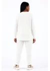 White Angel 3’lü Triko Takım Tasarım