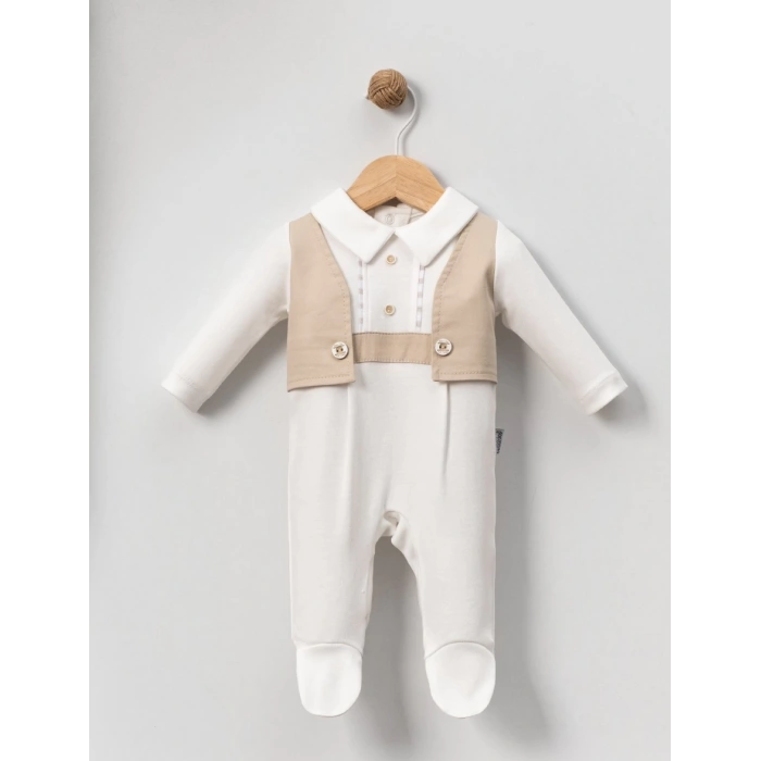 MEVLÜTLÜK YELEKLİ Bebe ERKEK TULUM