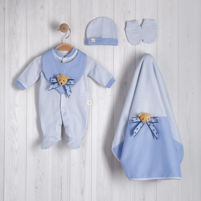 AYICIK AKSESUARLI 5 PARÇA PREMATÜRE HASTANE ÇIKIŞI SET