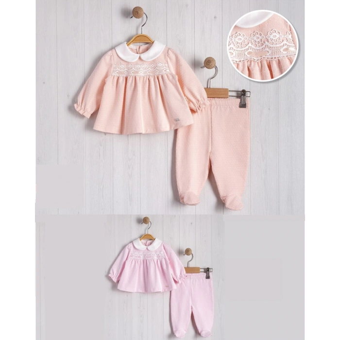 NOPELİ PATİKLİ BEBE KIZ 2Lİ TAKIM