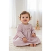 ROBASI SIRA ÇİÇEKLİ BEBE KIZ ELBİSE