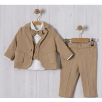 Bayramlık papyonlu erkek takım