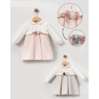 MEVSİMLİK ÇİÇEK AKS. PENYELİ KIZ ELBİSE