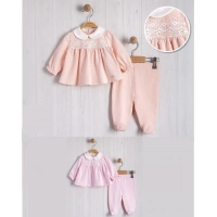 NOPELİ PATİKLİ BEBE KIZ 2Lİ TAKIM