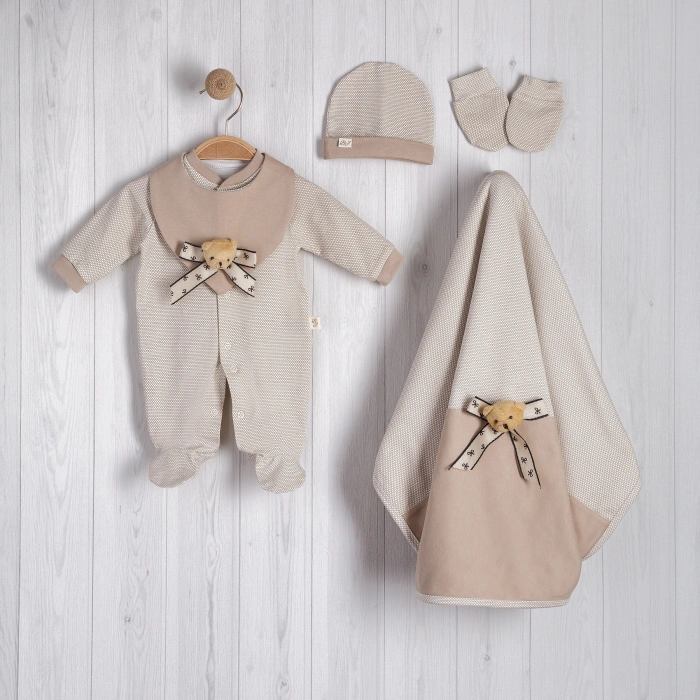 AYICIK AKSESUARLI 5 PARÇA PREMATÜRE HASTANE ÇIKIŞI SET