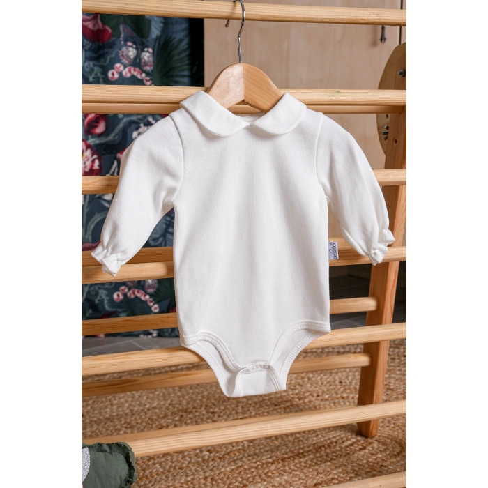 SİMLİ ÇİÇEKLİ DANTELLİ BADİLİ BANDANALI BEBE MEVLÜTLÜK KIZ ELBİSE