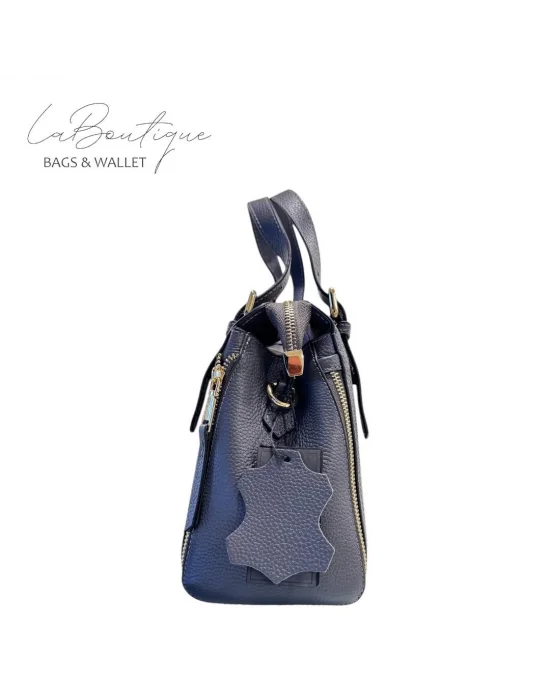 %100 DERİ LB ÇANTA D-2002-ANTRASİT