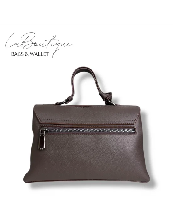 %100 DERİ LB ÇANTA D-2200 KAHVE