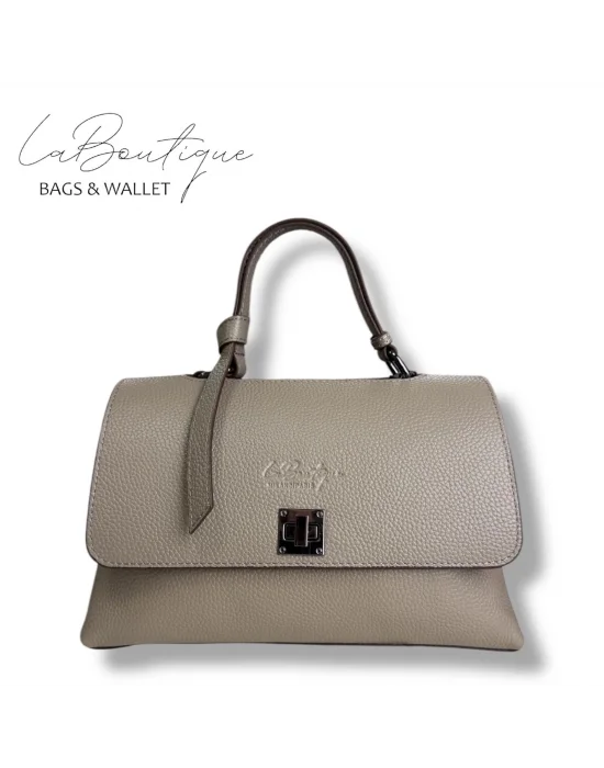 %100 DERİ LB ÇANTA D-2200 VİZON