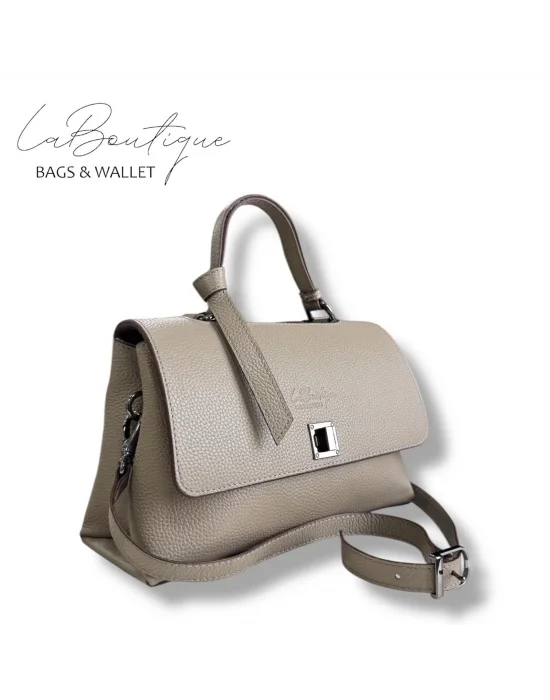 %100 DERİ LB ÇANTA D-2200 VİZON