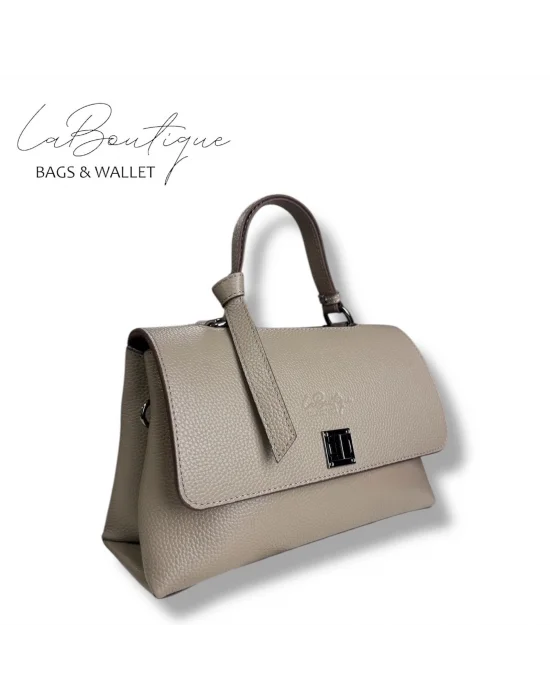 %100 DERİ LB ÇANTA D-2200 VİZON
