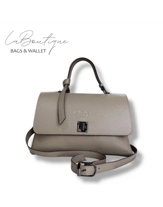 %100 DERİ LB ÇANTA D-2200 VİZON
