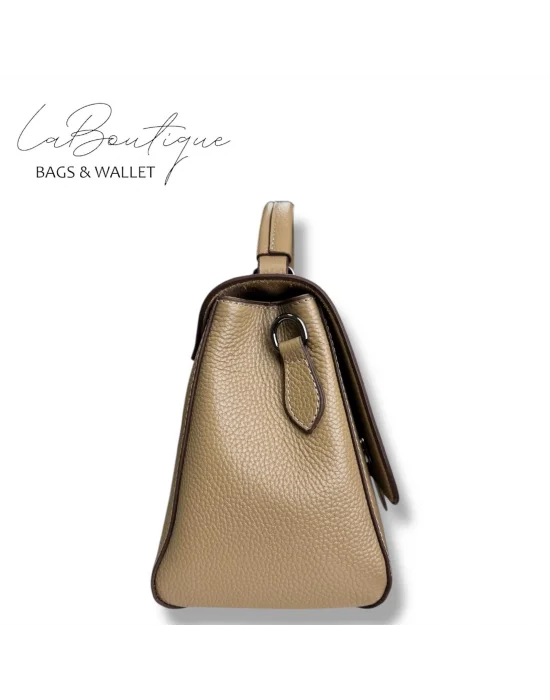 %100 DERİ LB ÇANTA D-2300 BİSKÜVİ