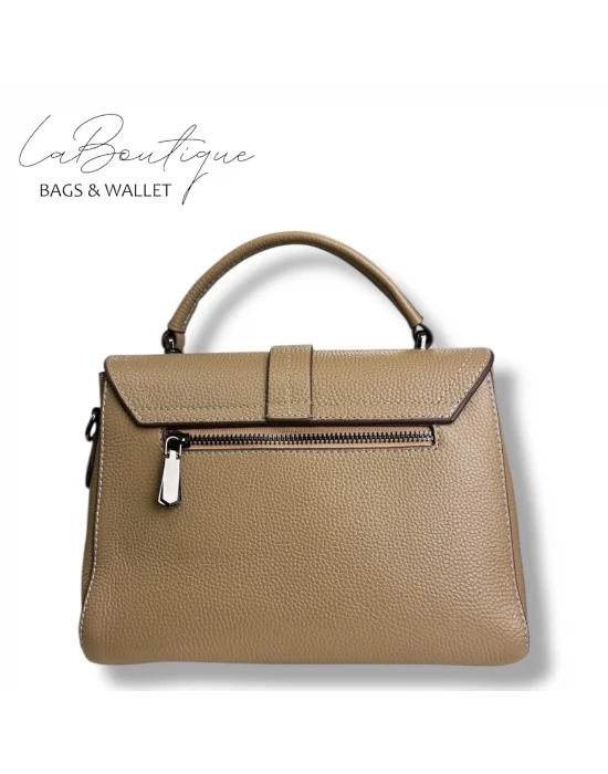 %100 DERİ LB ÇANTA D-2300 BİSKÜVİ