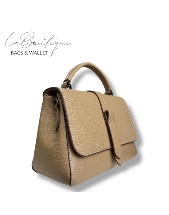 %100 DERİ LB ÇANTA D-2300 BİSKÜVİ