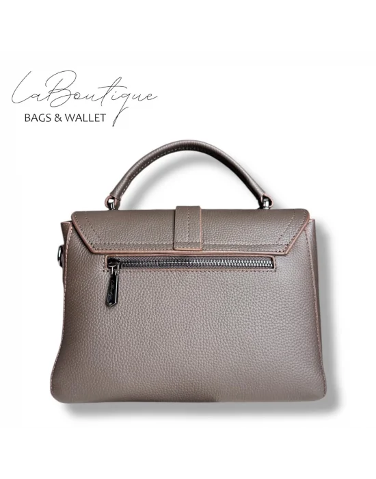 %100 DERİ LB ÇANTA D-2300 KAHVE
