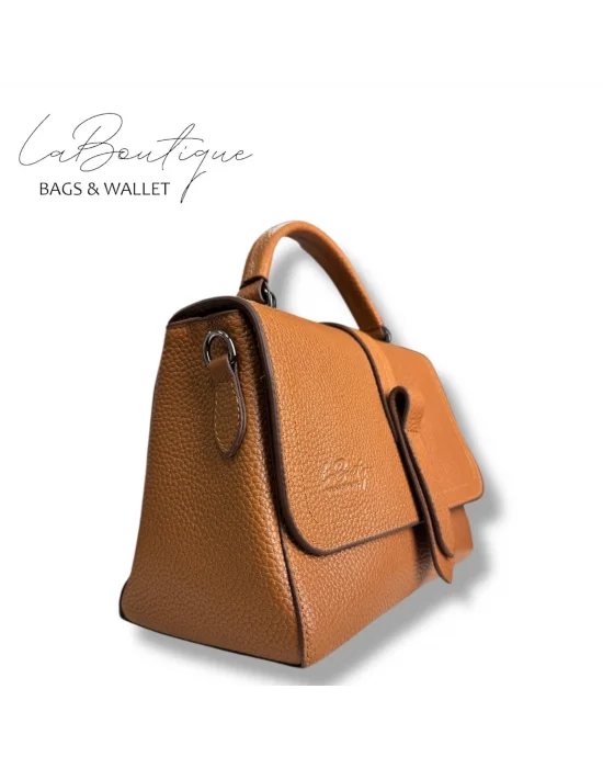 %100 DERİ LB ÇANTA D-2300 TABA