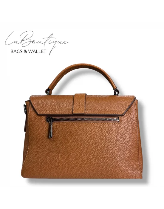 %100 DERİ LB ÇANTA D-2300 TABA