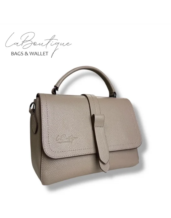 %100 DERİ LB ÇANTA D-2300 VİZON