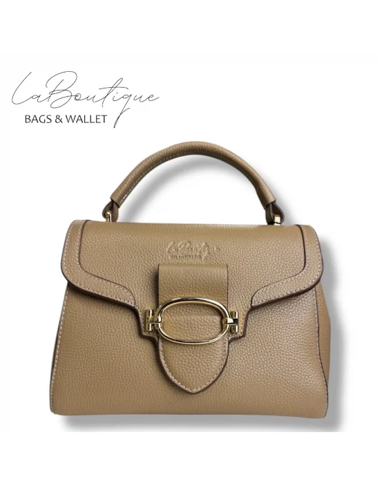 %100 DERİ LB ÇANTA D-2400 BİSKÜVİ