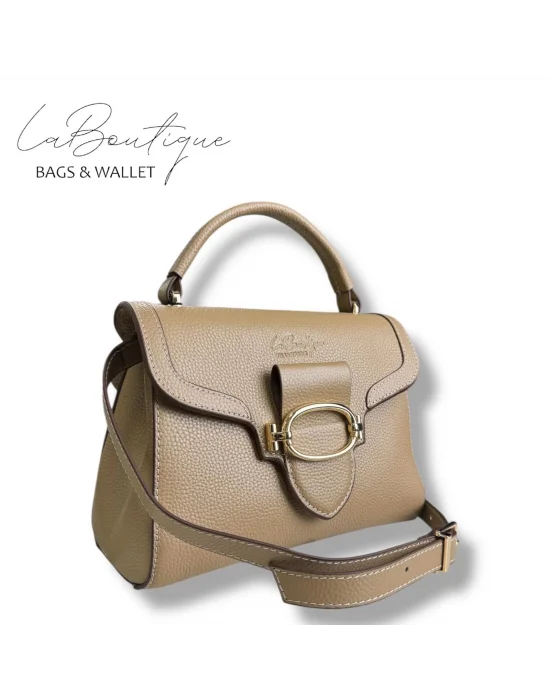 %100 DERİ LB ÇANTA D-2400 BİSKÜVİ