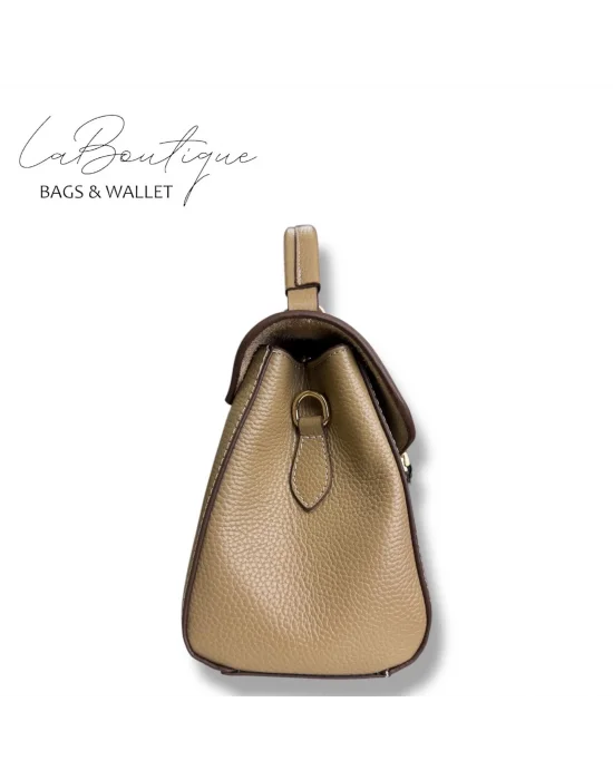 %100 DERİ LB ÇANTA D-2400 BİSKÜVİ