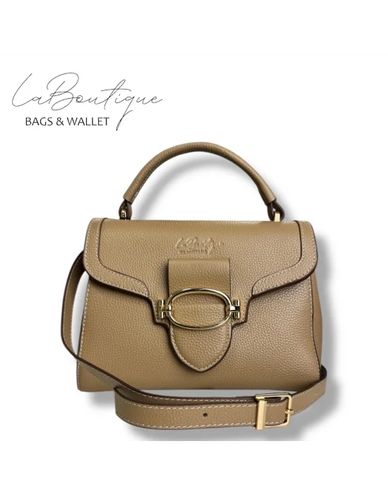 %100 DERİ LB ÇANTA D-2400 BİSKÜVİ
