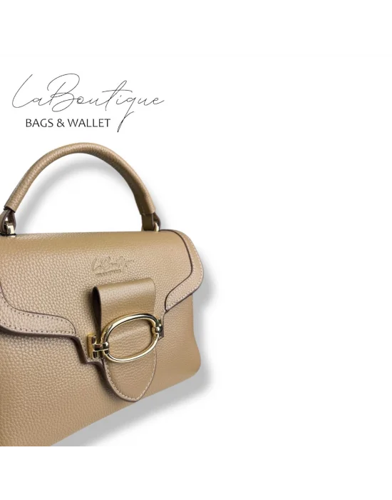 %100 DERİ LB ÇANTA D-2400 BİSKÜVİ