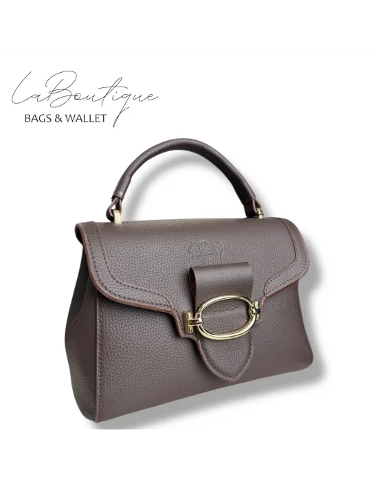 %100 DERİ LB ÇANTA D-2400 KAHVE