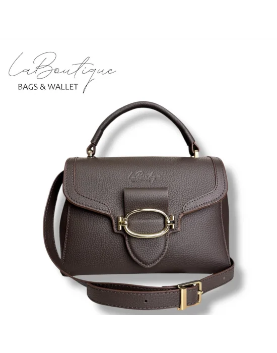 %100 DERİ LB ÇANTA D-2400 KAHVE