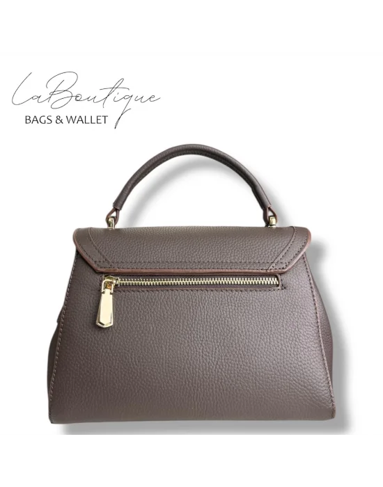 %100 DERİ LB ÇANTA D-2400 KAHVE