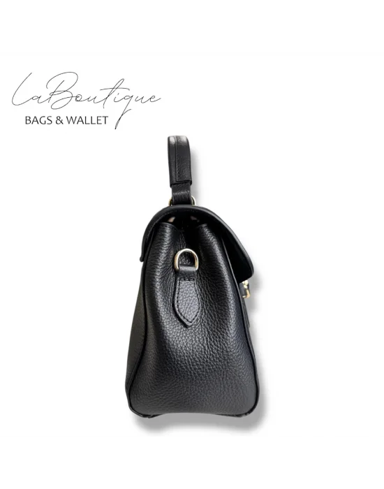 %100 DERİ LB ÇANTA D-2400 SİYAH