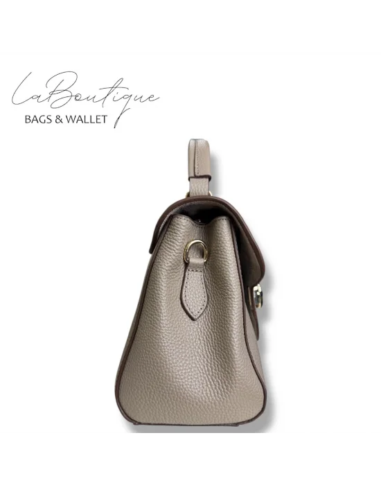 %100 DERİ LB ÇANTA D-2400 VİZON