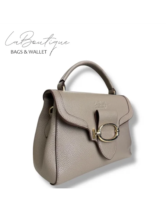 %100 DERİ LB ÇANTA D-2400 VİZON