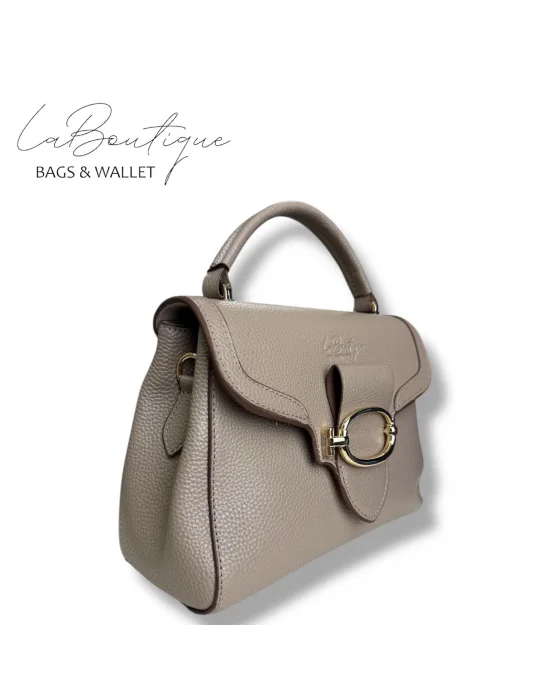 %100 DERİ LB ÇANTA D-2400 VİZON