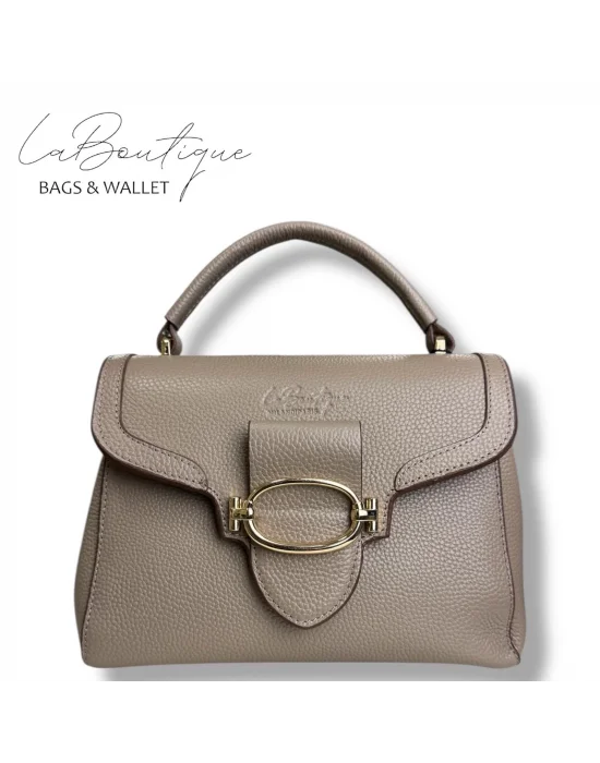 %100 DERİ LB ÇANTA D-2400 VİZON