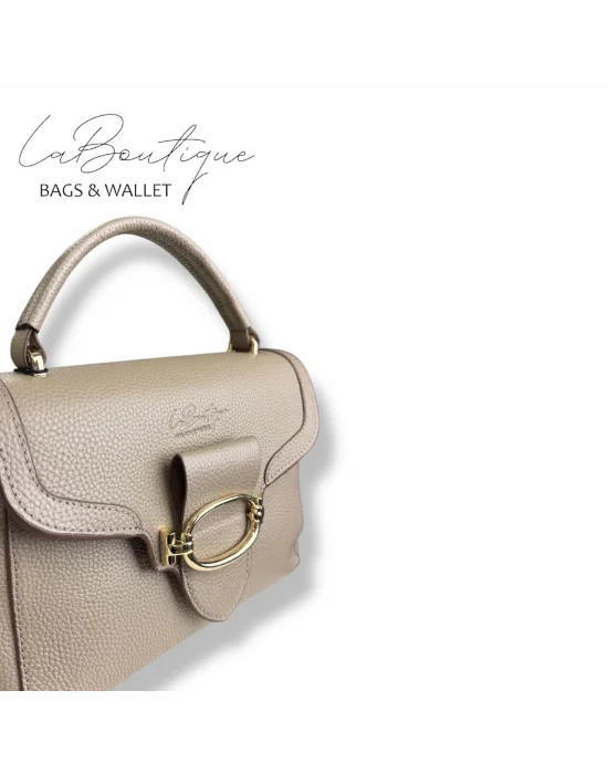 %100 DERİ LB ÇANTA D-2400 VİZON