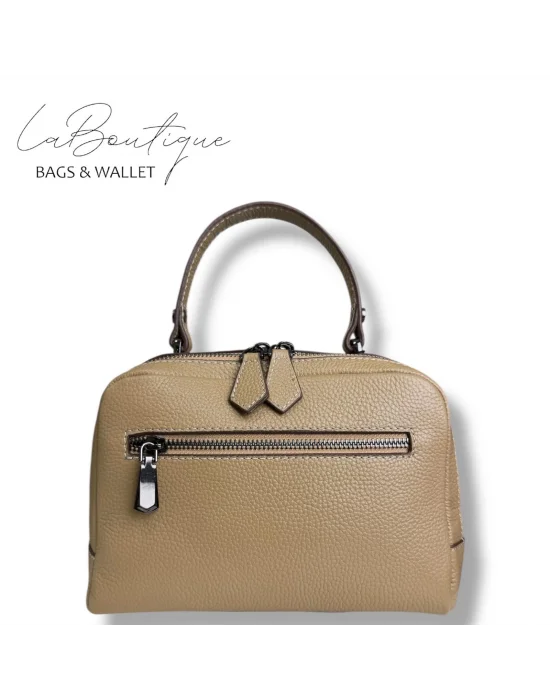 %100 DERİ LB ÇANTA D-2500 BİSKÜVİ