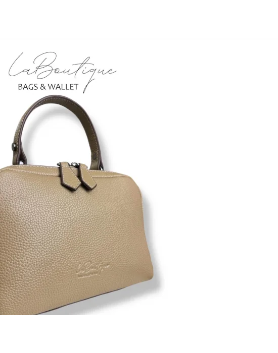 %100 DERİ LB ÇANTA D-2500 BİSKÜVİ