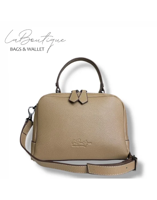 %100 DERİ LB ÇANTA D-2500 BİSKÜVİ