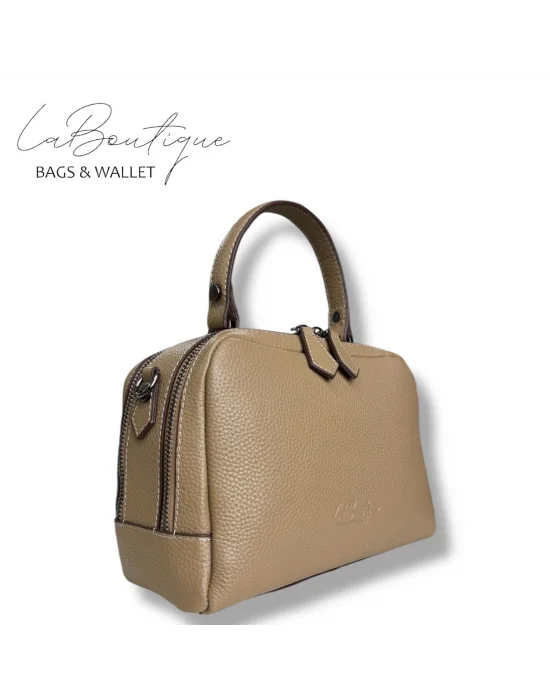 %100 DERİ LB ÇANTA D-2500 BİSKÜVİ